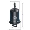 KNECHT Kraftstofffilter KL 456 - KL456 für 2330031090
