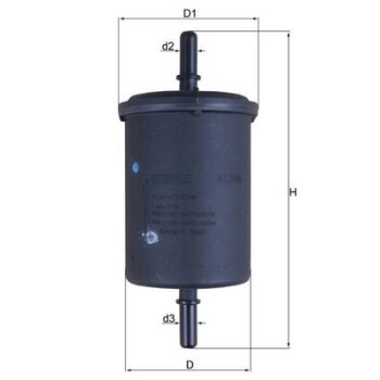 KNECHT Kraftstofffilter KL 248 - KL248 für 00001567E1