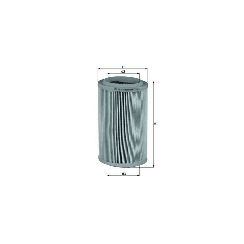 KNECHT Luftfilter LX 915 - LX915 für 60666652