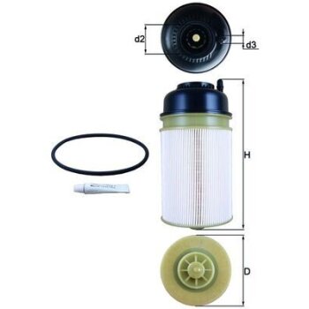 KNECHT Kraftstofffilter KX 406D - KX406D für 4700901851
