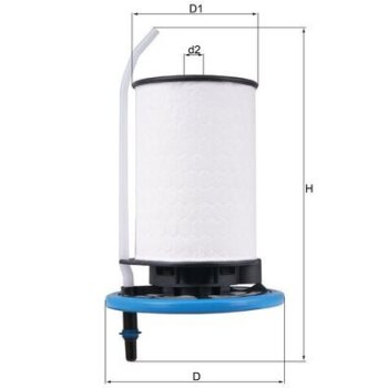 KNECHT Kraftstofffilter KX 398 - KX398 für 0077366607