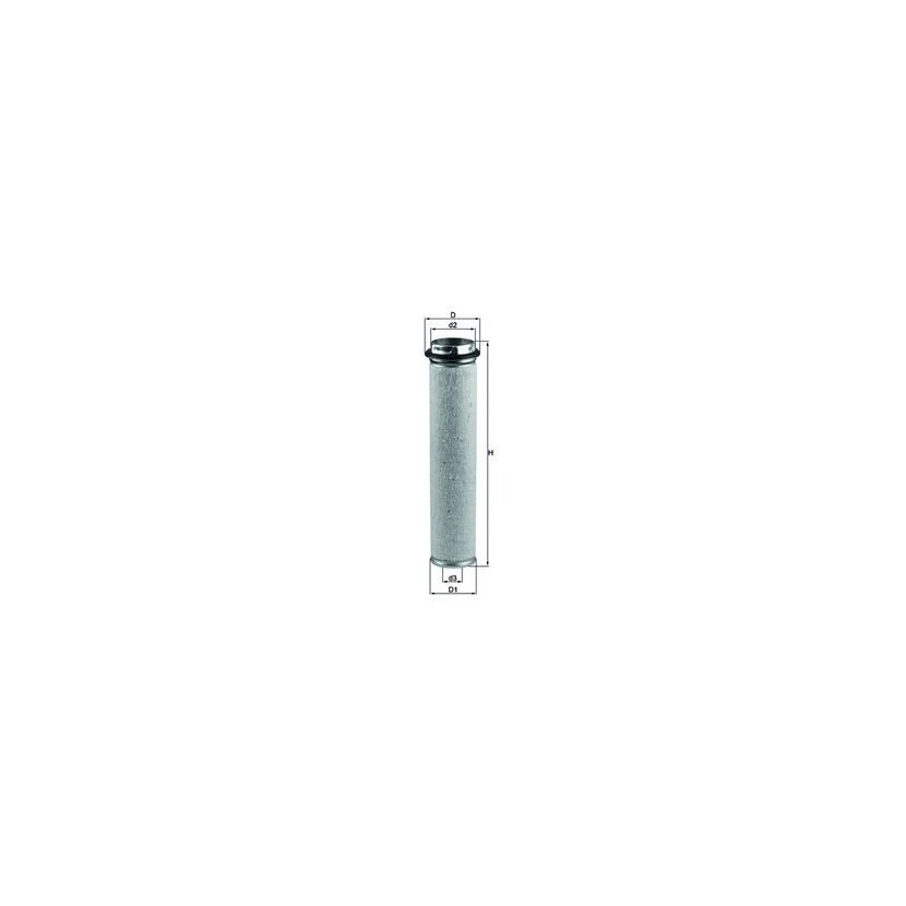 KNECHT Sekundärluftfilter LXS 5/1 - LXS5/1 für 75204064
