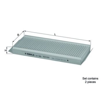 KNECHT Filter, Innenraumluft LA 349/S - LA349/S für...