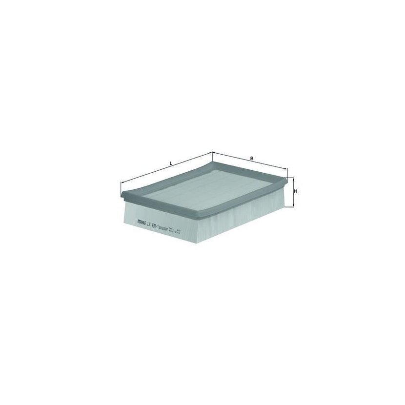 KNECHT Luftfilter LX 435/1 - LX435/1 für 1444N0