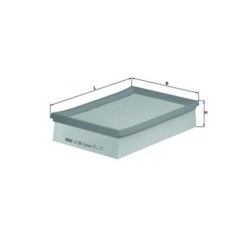 KNECHT Luftfilter LX 435/1 - LX435/1 für 1444N0