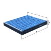 KNECHT Filter, Innenraumluft LAO 490 - LAO490 für 1780087820000