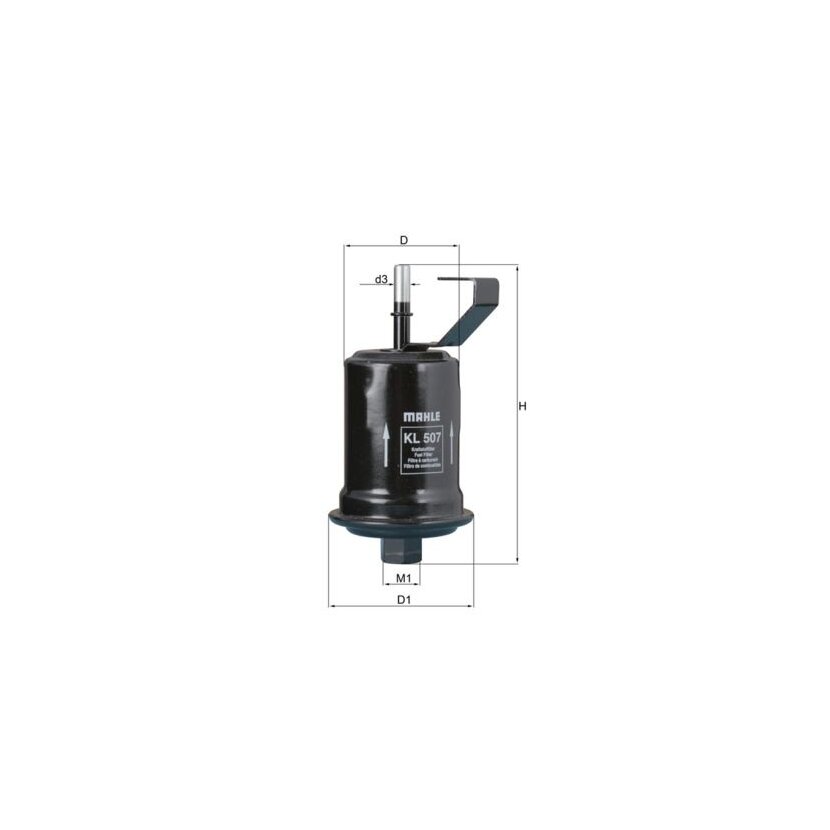KNECHT Kraftstofffilter KL 507 - KL507 für 2330016340