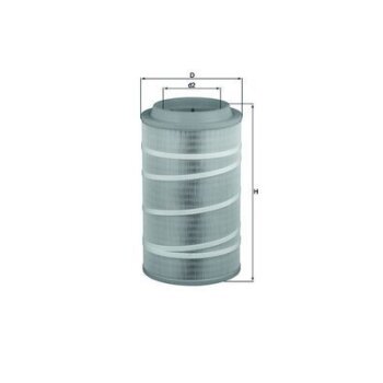KNECHT Luftfilter LX 1807 - LX1807 für 2992388