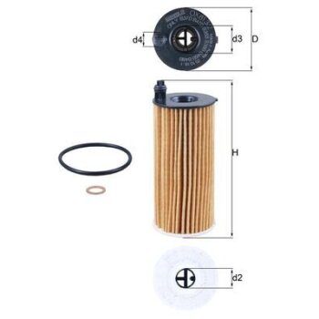 KNECHT Ölfilter OX 813/2D - OX813/2D für...
