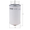KNECHT Kraftstofffilter KC 543 - KC543 für 1521994