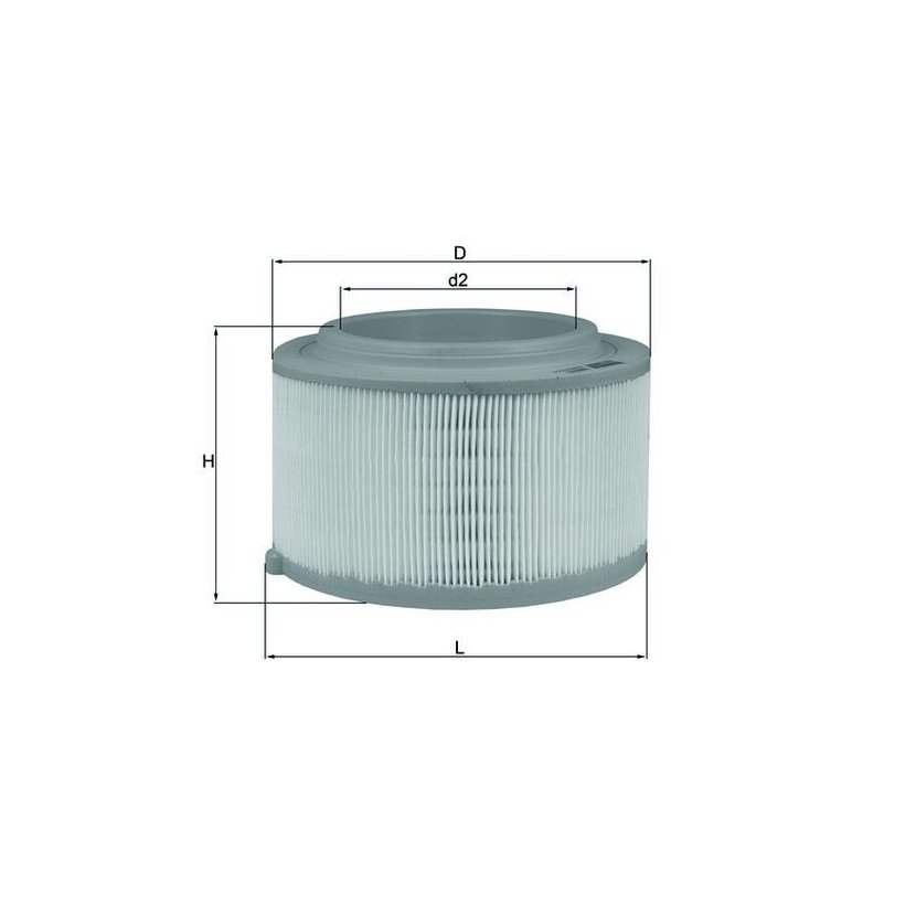 KNECHT Luftfilter LX 3458 - LX3458 für 1720719