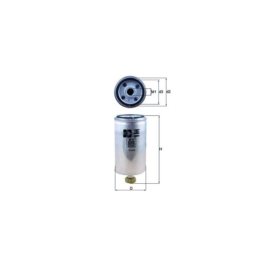 KNECHT Kraftstofffilter KS 11 - KS11 für 0695832