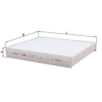 KNECHT Filter, Innenraumluft LA 472 - LA472 für...