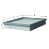 KNECHT Luftfilter LX 432 - LX432 für 25062073