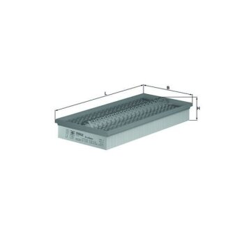 KNECHT Luftfilter LX 1291 - LX1291 für 6020940604