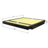 KNECHT Luftfilter LX 747 - LX747 für 0030949004