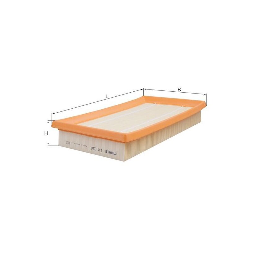 KNECHT Luftfilter LX 936 - LX936 für RF2A-13-Z40A9U