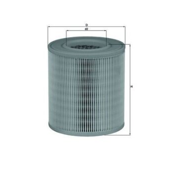 KNECHT Luftfilter LX 1253 - LX1253 für 4F0133843A