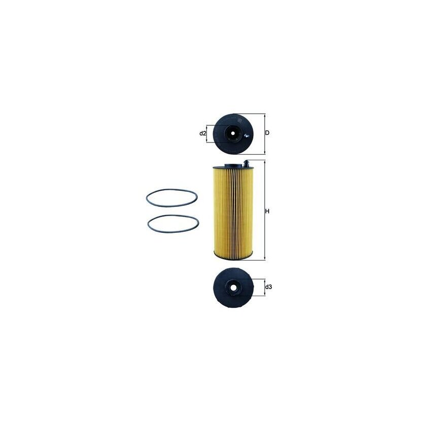 KNECHT Ölfilter OX 1059D - OX1059D für 1928868