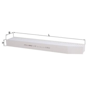 KNECHT Filter, Innenraumluft LA 897 - LA897 für...