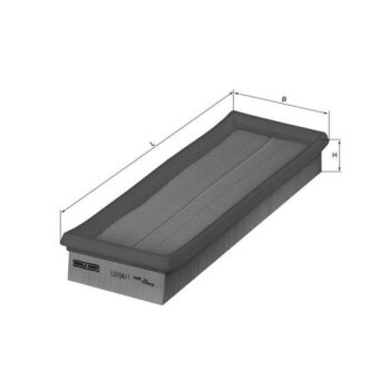 KNECHT Luftfilter LX 704/1 - LX704/1 für 09110614