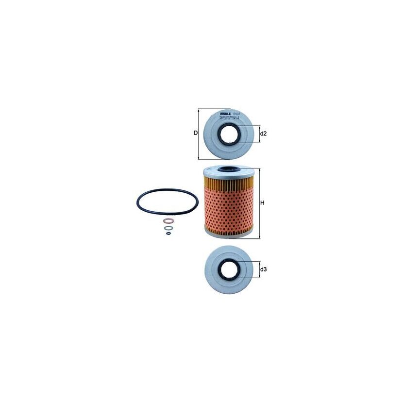 KNECHT Ölfilter OX 68D - OX68D für 11421130389