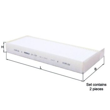 KNECHT Filter, Innenraumluft LA 1157/S - LA1157/S...