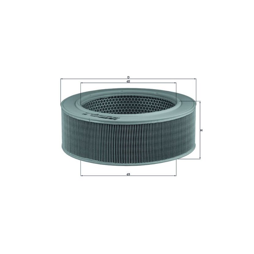 KNECHT Luftfilter LX 284 - LX284 für 5017041