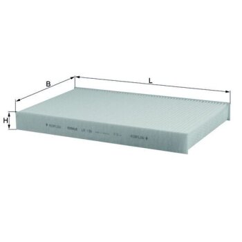 KNECHT Filter, Innenraumluft LA 138 - LA138 für 6447KK