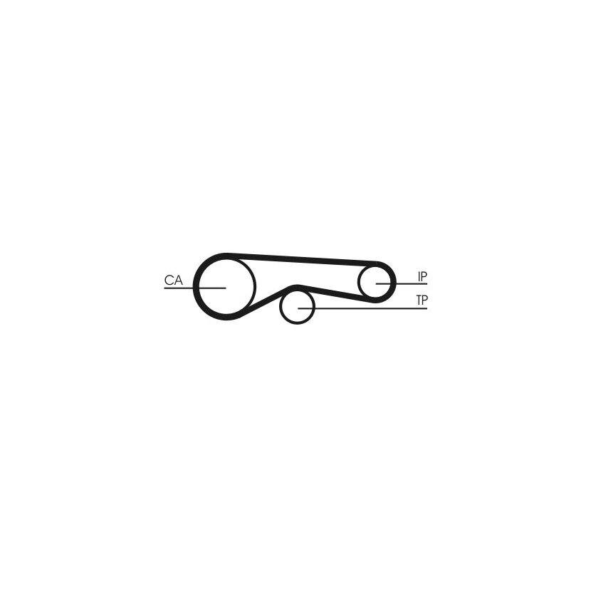 CONTINENTAL CTAM Zahnriemensatz CT1239K2 für C2D46699