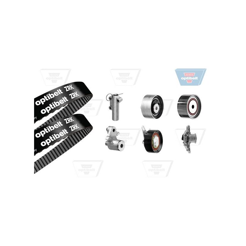 OPTIBELT Wasserpumpe + Zahnriemensatz KT 1393W1 - KT1393W1