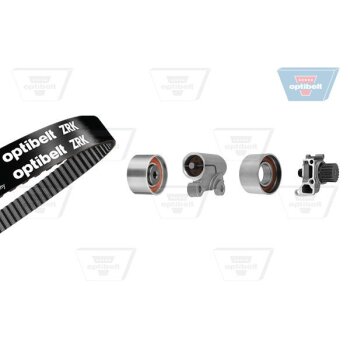 OPTIBELT Wasserpumpe + Zahnriemensatz KT 1502W1 - KT1502W1