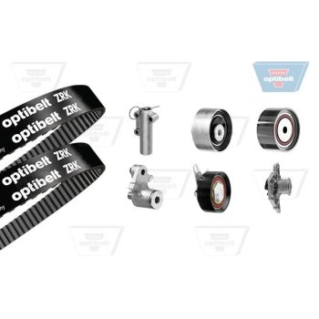 OPTIBELT Wasserpumpe + Zahnriemensatz KT 1393W2 - KT1393W2