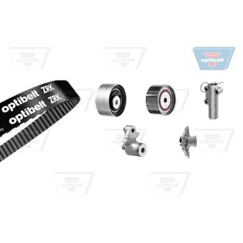 OPTIBELT Wasserpumpe + Zahnriemensatz KT 1441W1 - KT1441W1