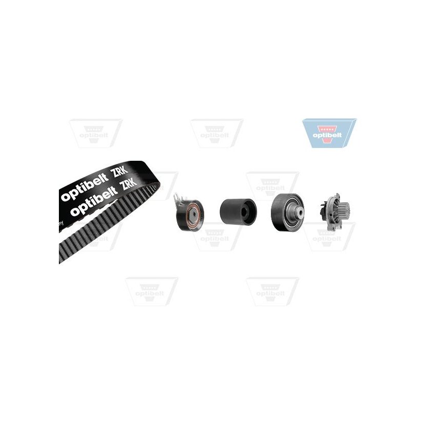 OPTIBELT Wasserpumpe + Zahnriemensatz KT 1486W1 - KT1486W1