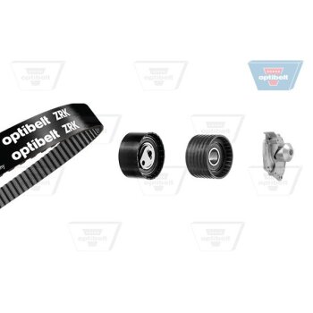 OPTIBELT Wasserpumpe + Zahnriemensatz KT 1409W1 - KT1409W1