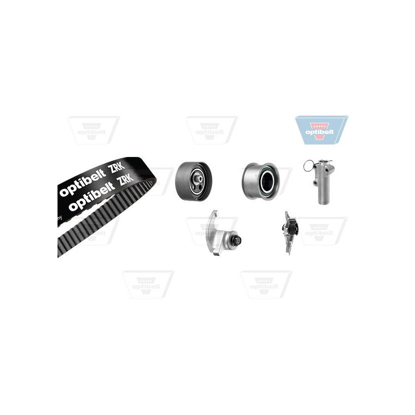 OPTIBELT Wasserpumpe + Zahnriemensatz KT 1304W1 - KT1304W1