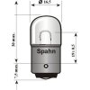 SPAHN GLÜHLAMPEN Glühlampe, Kennzeichenleuchte 730716HD