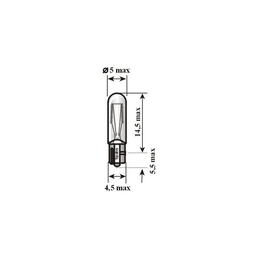 SPAHN GLÜHLAMPEN Glühlampe, Instrumentenbeleuchtung BL1220
