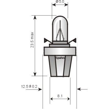 SPAHN GLÜHLAMPEN Glühlampe,...