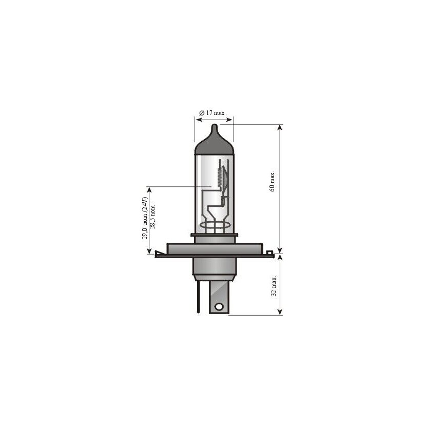 SPAHN GLÜHLAMPEN Glühlampe, Fernscheinwerfer 54194