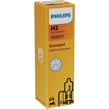PHILIPS Glühlampe, Fernscheinwerfer 12311C1 für...