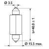 PHILIPS Glühlampe 13807CP