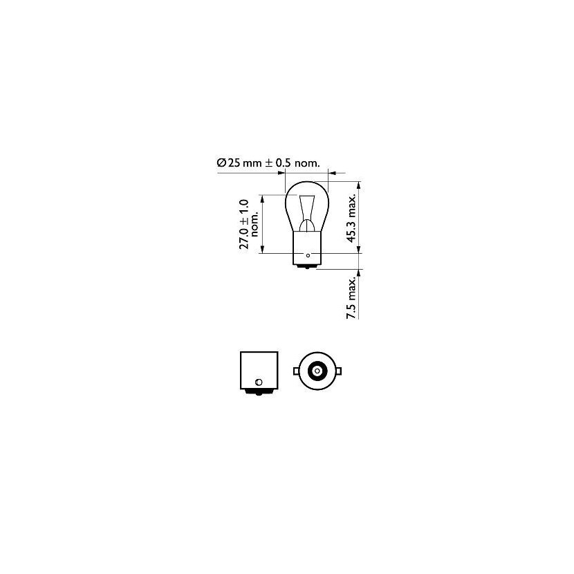 PHILIPS Glühlampe 12445CP für 233381-3