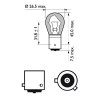 PHILIPS Glühlampe, Blinkleuchte 12496SVB2 für 300.6119