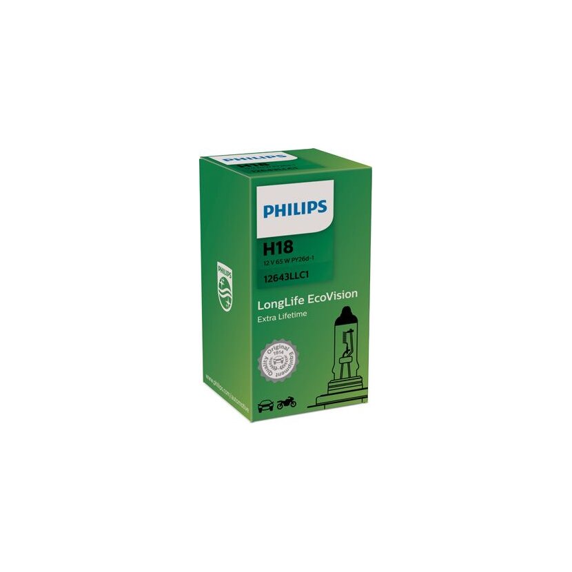 PHILIPS Glühlampe, Fernscheinwerfer 12643LLC1