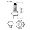 PHILIPS Glühlampe, Fernscheinwerfer 12972CVUBW für 0233304-5