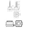 PHILIPS Glühlampe, Fernscheinwerfer 42403XV2S1 für 11588890