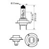 PHILIPS Glühlampe, Fernscheinwerfer 12972XV+BW für 0233304-5