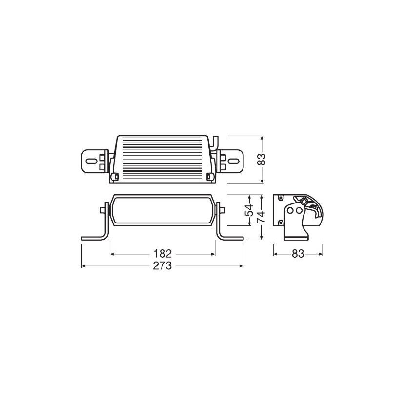 ams-OSRAM Fernscheinwerfer LEDDL128-SP - LEDDL128SP